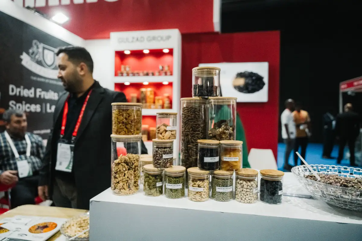 Fiera internazionale della frutta secca e dei prodotti alimentari halal di Dubai