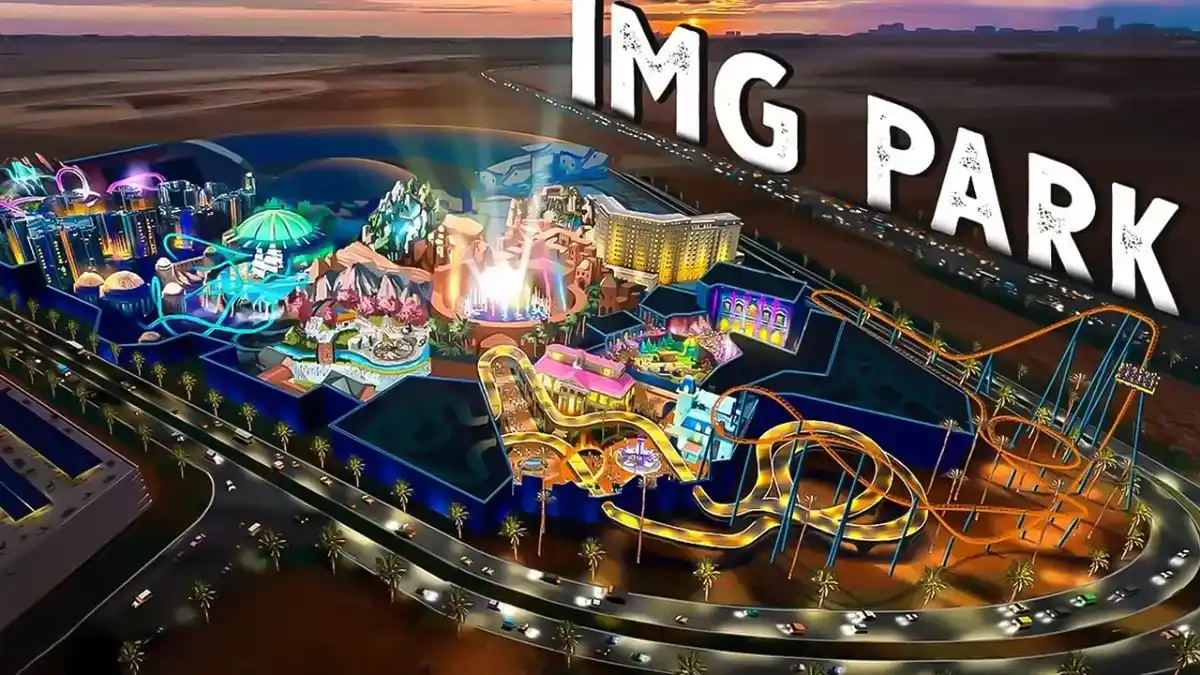 IMGブールバードは、遊園地の心臓部とも言える存在です。