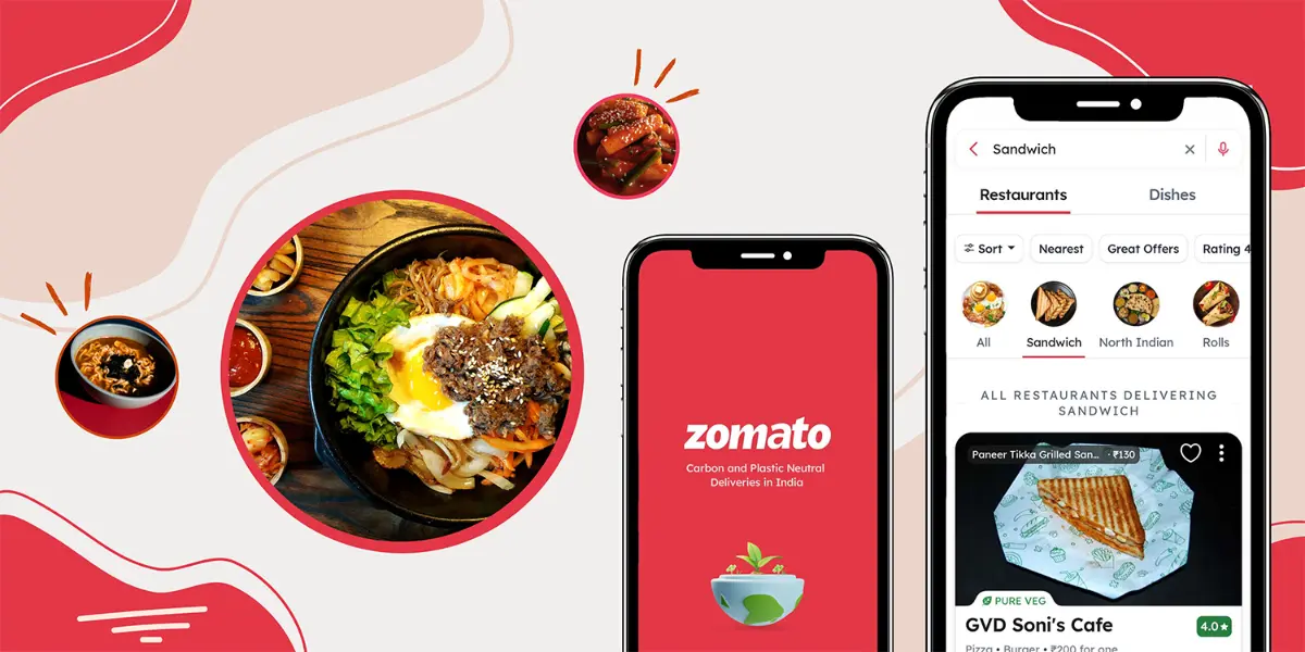 Zomato para sa pagpapakilala ng pinakamahusay na mga restawran at kapehan