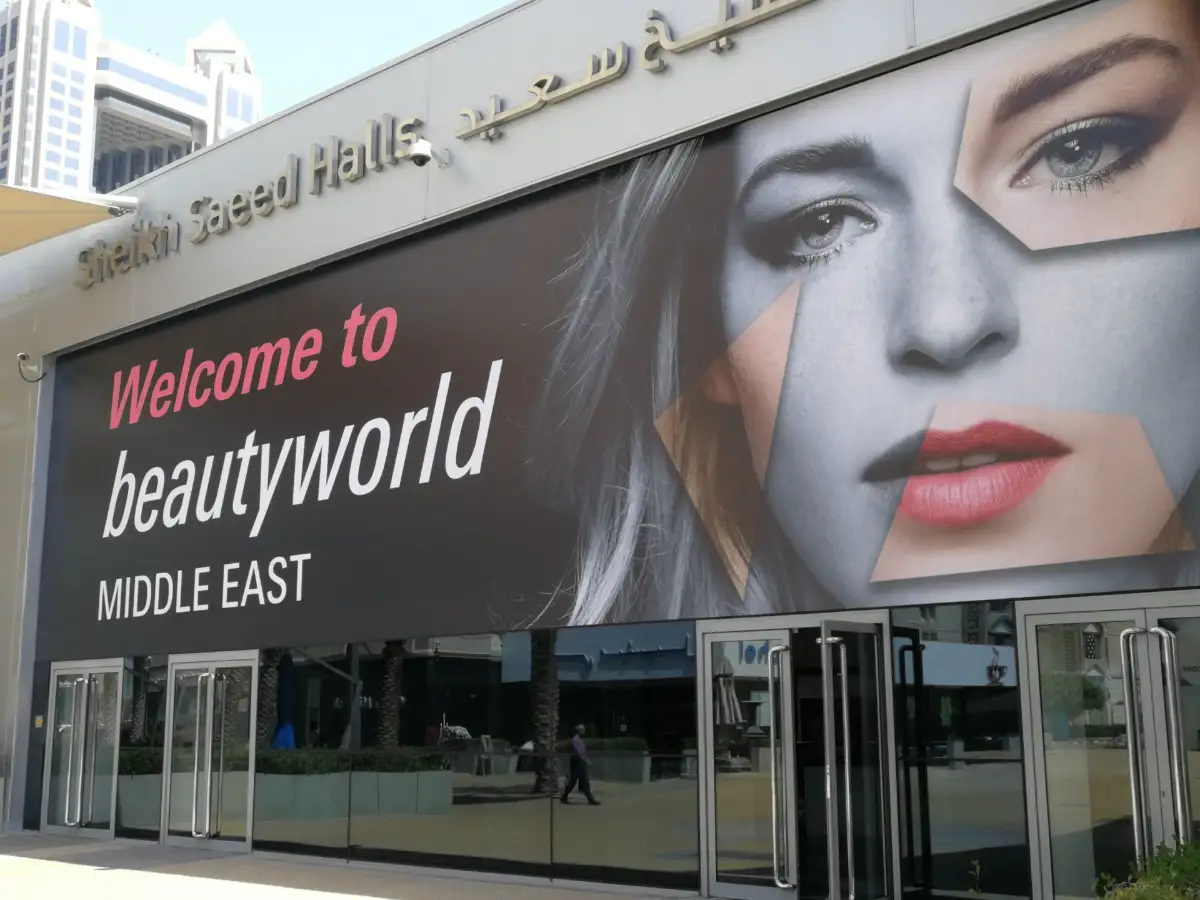 Preparation of the content for the Beautyworld Middle East exhibition