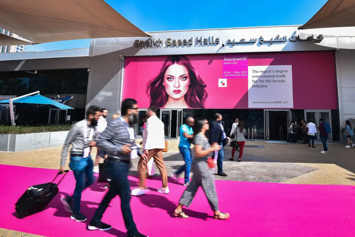 Holding effective meetings at the Beautyworld Middle East exhibition