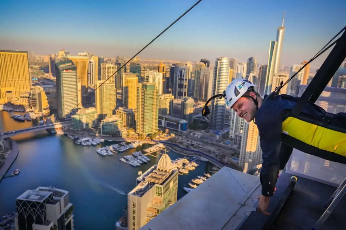 Posizione e modalità di accesso alla zip-line