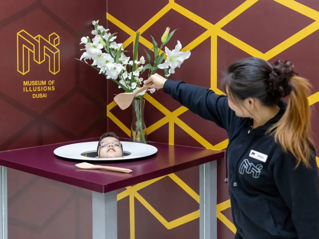 Installations et services du musée des illusions de Dubaï