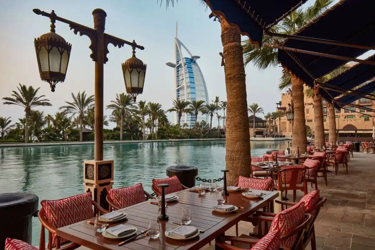 Mga restawran at kapehan sa Madinat Jumeirah