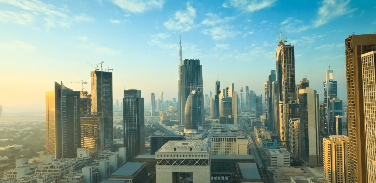 دبئی کے عالمی تجارتی مرکز تک رسائی اور جغرافیائی حیثیت