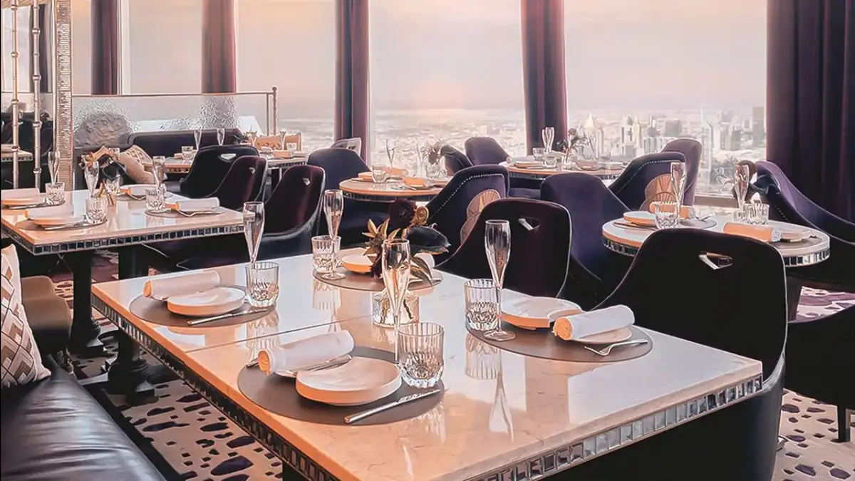 Menu e tipo di cibi del ristorante Atmosfera