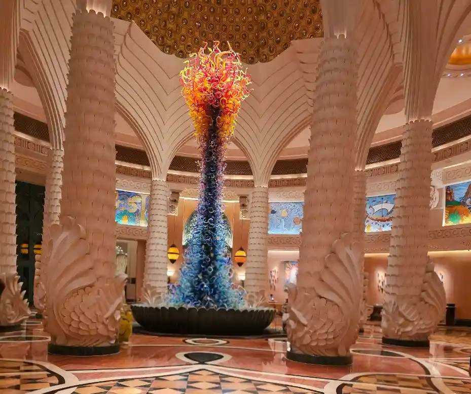 Interior view of Atlantis Hotel