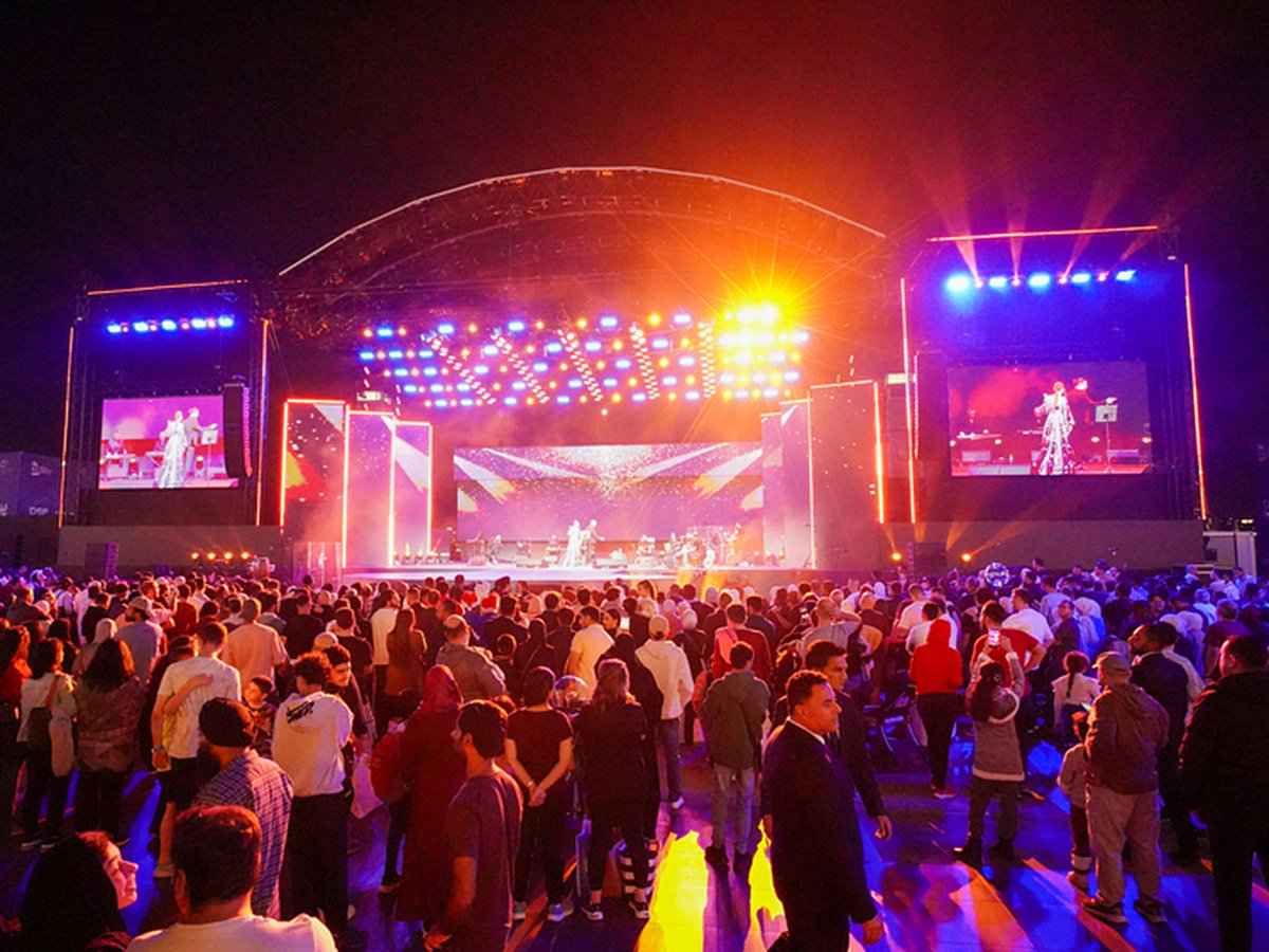 دبئی خریداری میلہ 2025: بے مثال کنسرٹس اور شوز کے ساتھ ایک شاندار میلے کا آغاز
