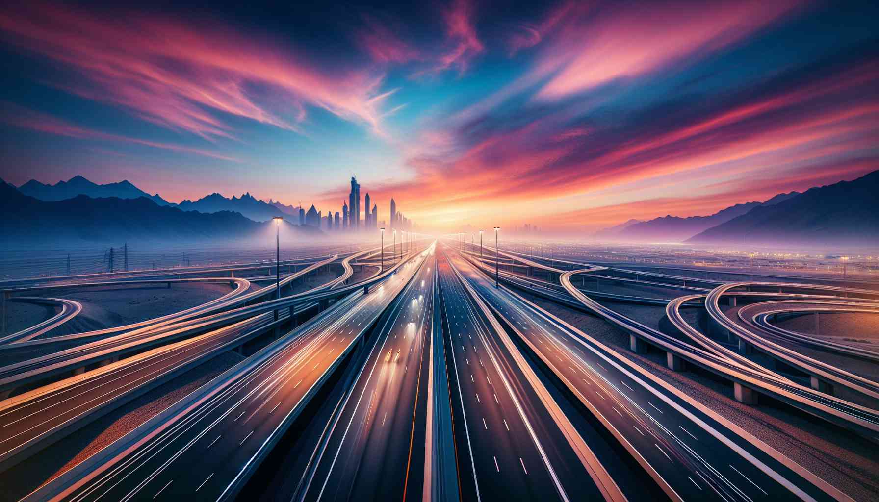 Nuova autostrada nazionale negli Emirati; un passo importante verso un futuro più luminoso